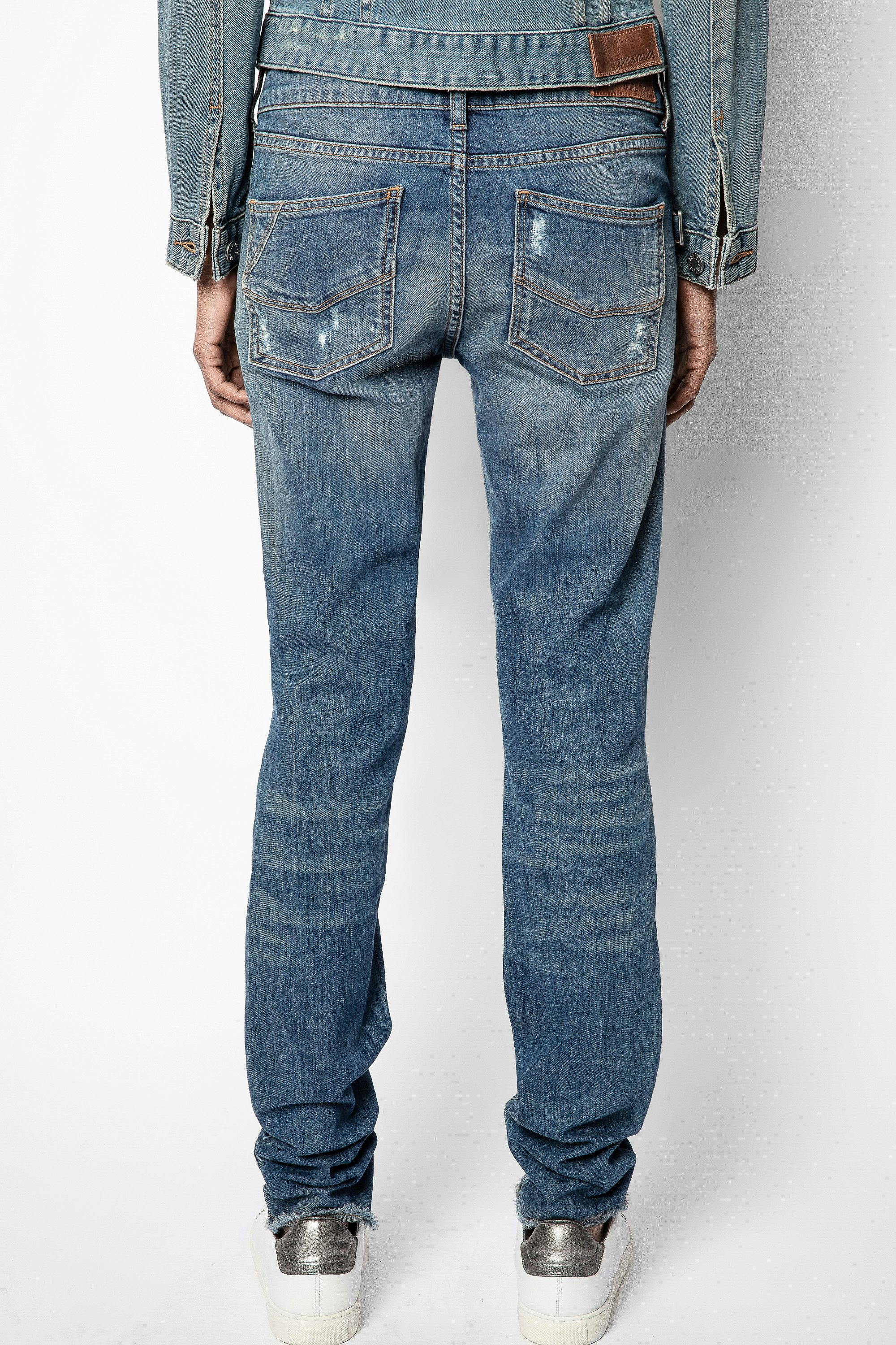 Jeans Eva Use - Jeans effetto usato taglio slim